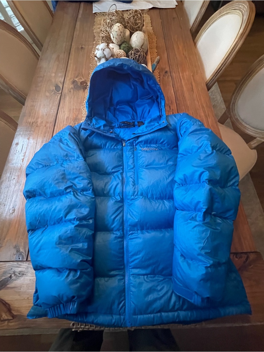 MARMOT 800 PRO DOWN PARKA EXCELLENT CONDITION MENS XL PTP 25 CLEAN AND NICE COND - Picture 2 of 10
